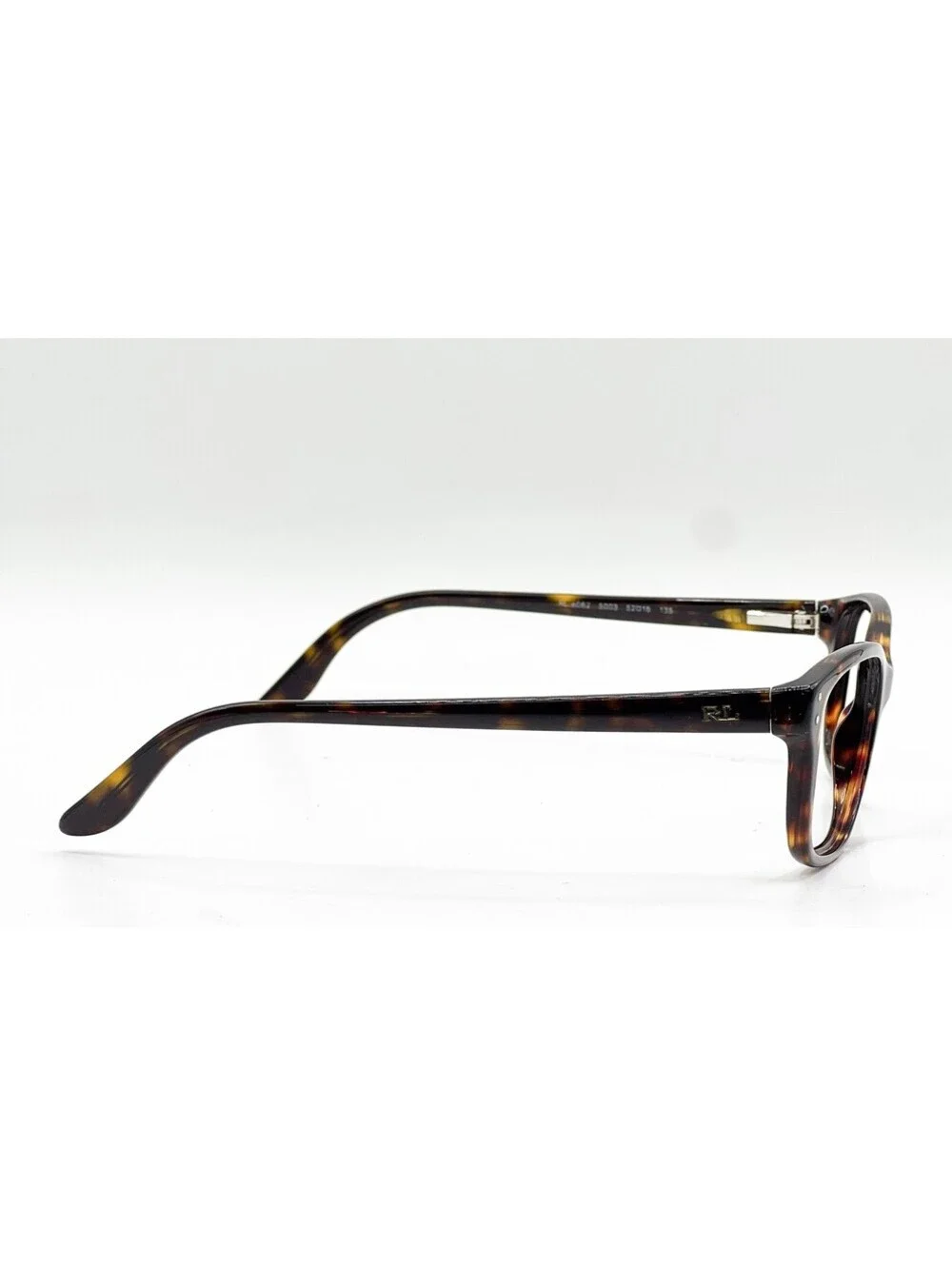 Ralph Lauren RL 6062 5003 Dark Havana Square Authentic Eyeglass Frames 52-16-135